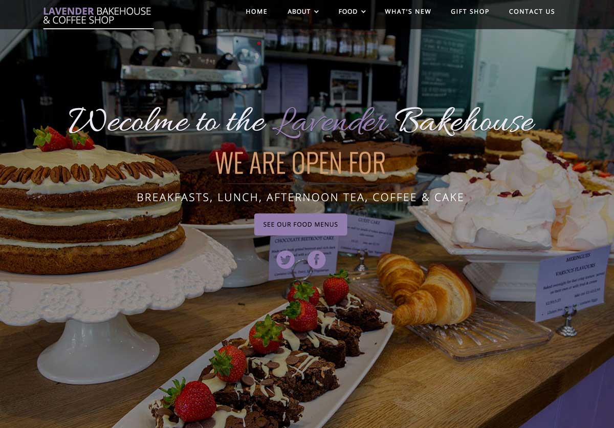 Coffee Shop Website Design